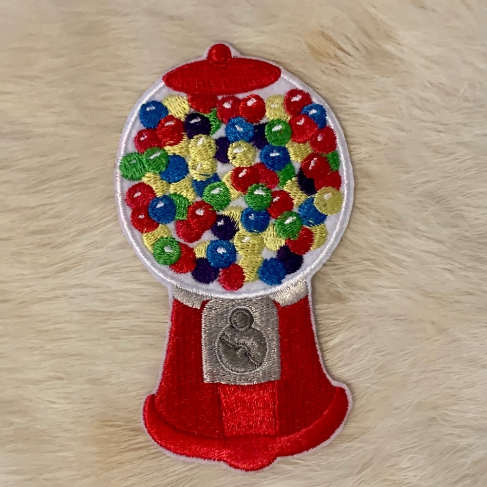 🔥 2/10 Bubble Gum Gum balls machine appliqué new